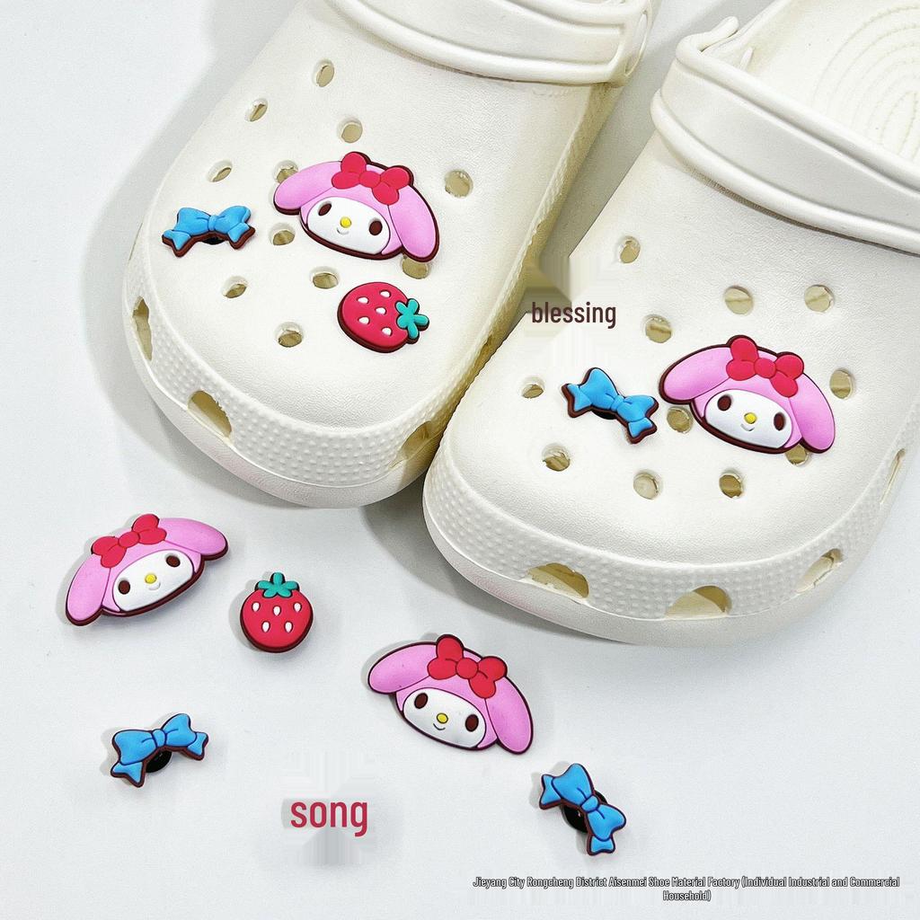 Cute Cartoon Shoe Charms: Kids' Croc Accessories, 3D Snap-On Flower Decorations for Boys & Girls