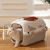 Pet  Cat Air Box Portable Portable Cat Cage Detachable And Cleanable Cat And Dog Consignment Transport Box For Going Out