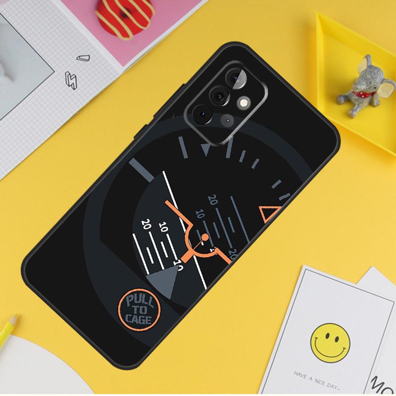 Flight Instruments Case For Samsung Galaxy A53 A33 A23 A13 A06 A56 A16 A36 A55 A35 A17 A54 A34 A14 A52 A32 A15