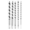 5pcs Carbon Steel Fast Cut Auger Bit Hardened Alloy Steel Wood Drill Bit Set  Wood Drilling