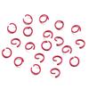 1.2 * 10Mm Open Ring, Colored Painted Iron Ring, Candy Color Connecting Ring, Handmade Diy Keychain Jewelry Ring.