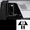 Car Styling Black Interior Sticker Gear Shift Window Control Panel Air Vent Outlet Cover For Buick GL8 Avenir Luxury PHEV 2024 +