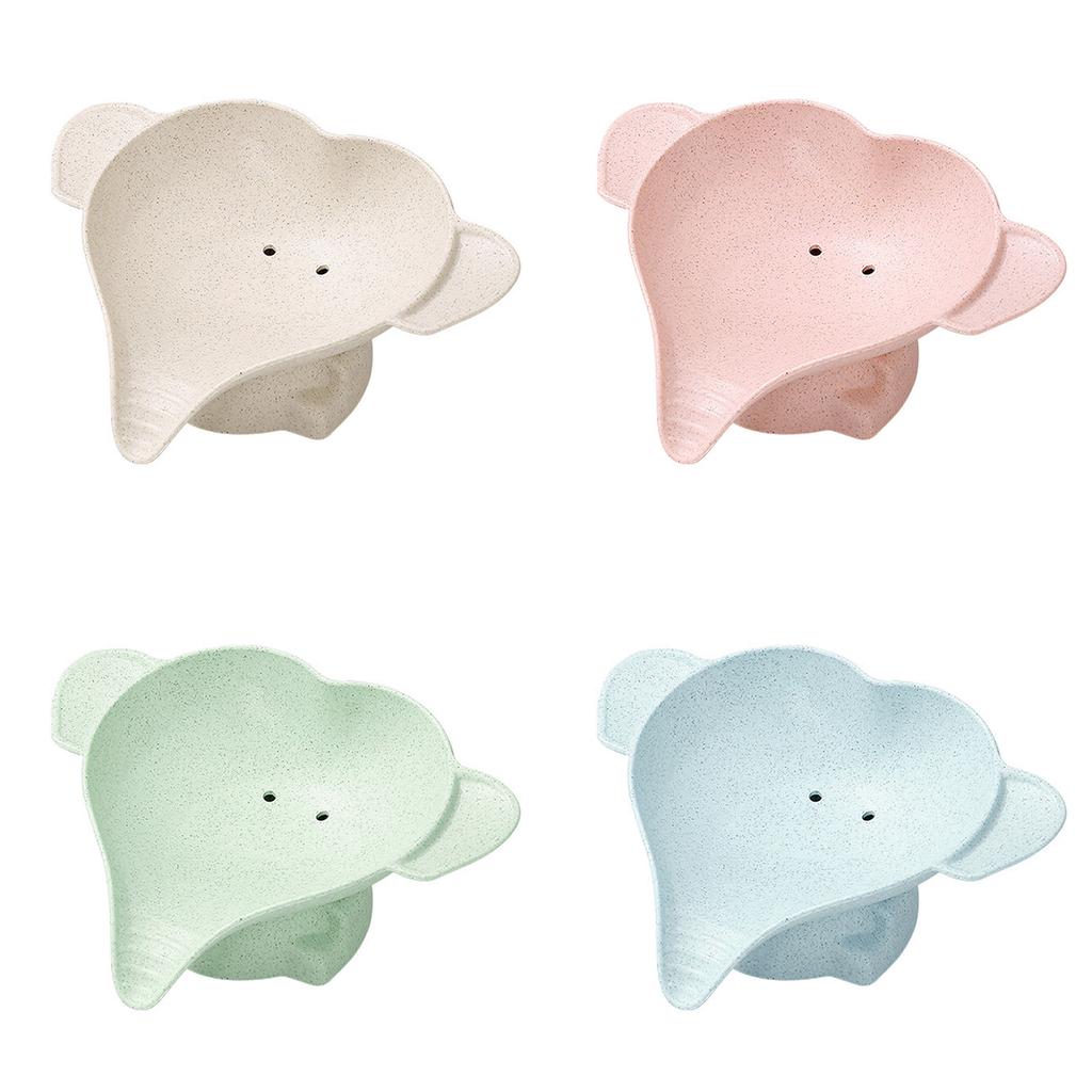 Мыльница в виде маленького слона, мыльница из ПП-пшеничной соломы для мытья рук детей, мыльница 2 шт.