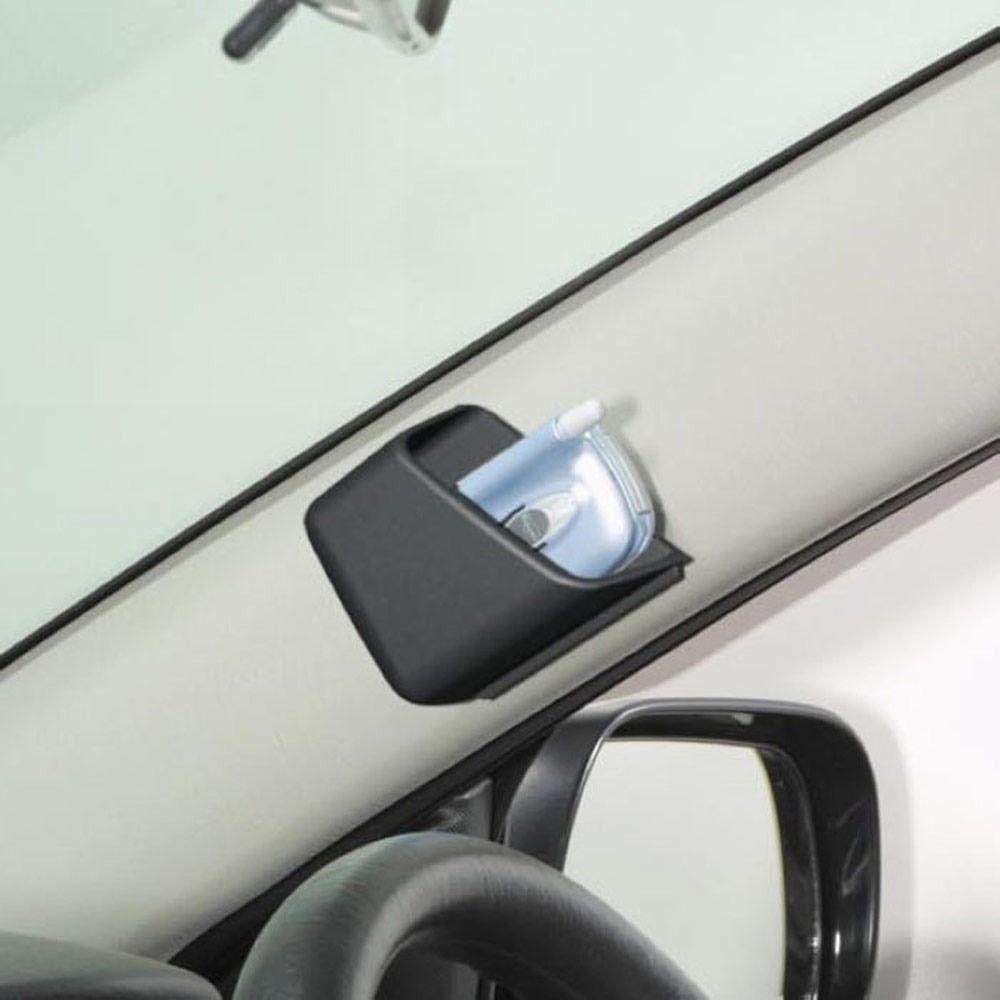 2pcs Pasteable Accessories Pocket Car Storage Box Car Phone Holder Car Card Storage Car Organizer