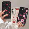 Чехол для телефона для Samsung Galaxy A55 A52 A33 чехлы A24 A15 A12 A23 A22 5G A54 A52s A53 A14 funda Чехол Мультяшный Простой Вишневый Фрукт