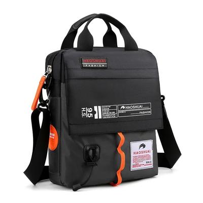 Новая брендовая мужская сумка через плечо, высококачественная сумка через плечо для мальчиков, легкая мужская сумка-мессенджер, нейлоновые мужские деловые сумки, можно загрузить A4