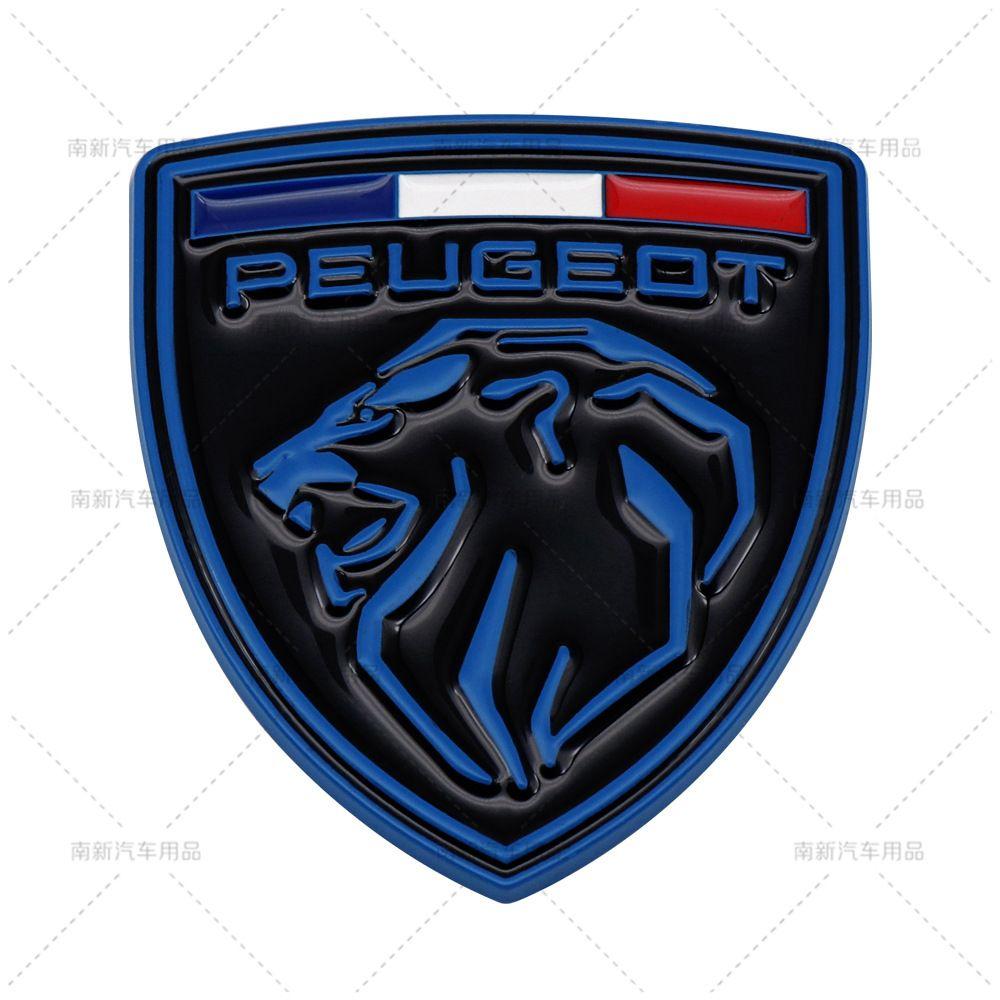 Metal Car Fender Side Emblem Rear Trunk Lion Badge for Peugeot GT LINE 107 308 306 106 Rifter 206 208 307 407 3008 207 2008 508