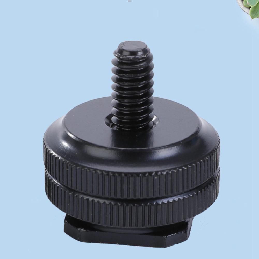 Адаптер с винтовой резьбой для крепления типа «горячий/холодный башмак» из алюминиевого сплава, новый адаптер для вспышки, аксессуары для камеры