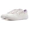 Li-Ning New Comfortable Fashion Non-Slip Wear-Resistant Low-Top Skate Shoes Women Sneakers White Purple AGCT474-2