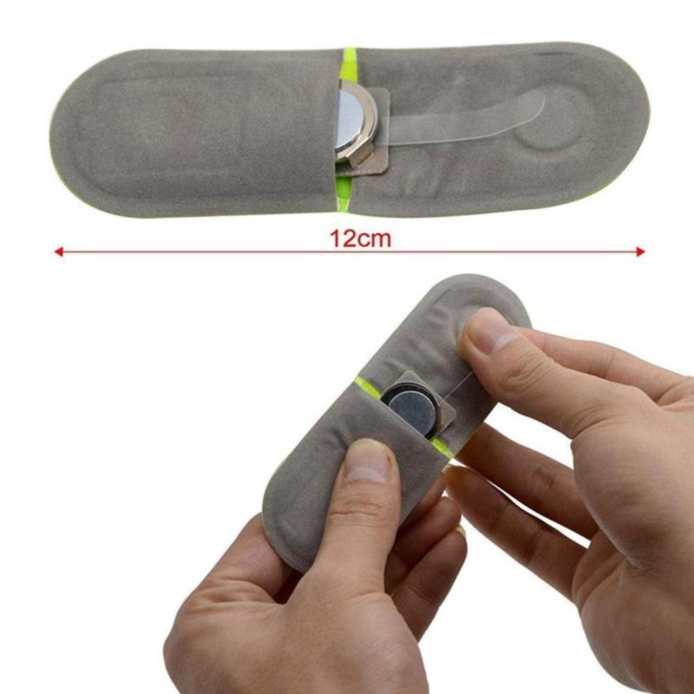 1 шт. Светодиодный фонарь безопасности для занятий спортом на открытом воздухе, светоотражающий магнитный клип-он, стробоскоп, светоотражатель, предупреждающий зажим, лампа для воротника обуви для ночного бега