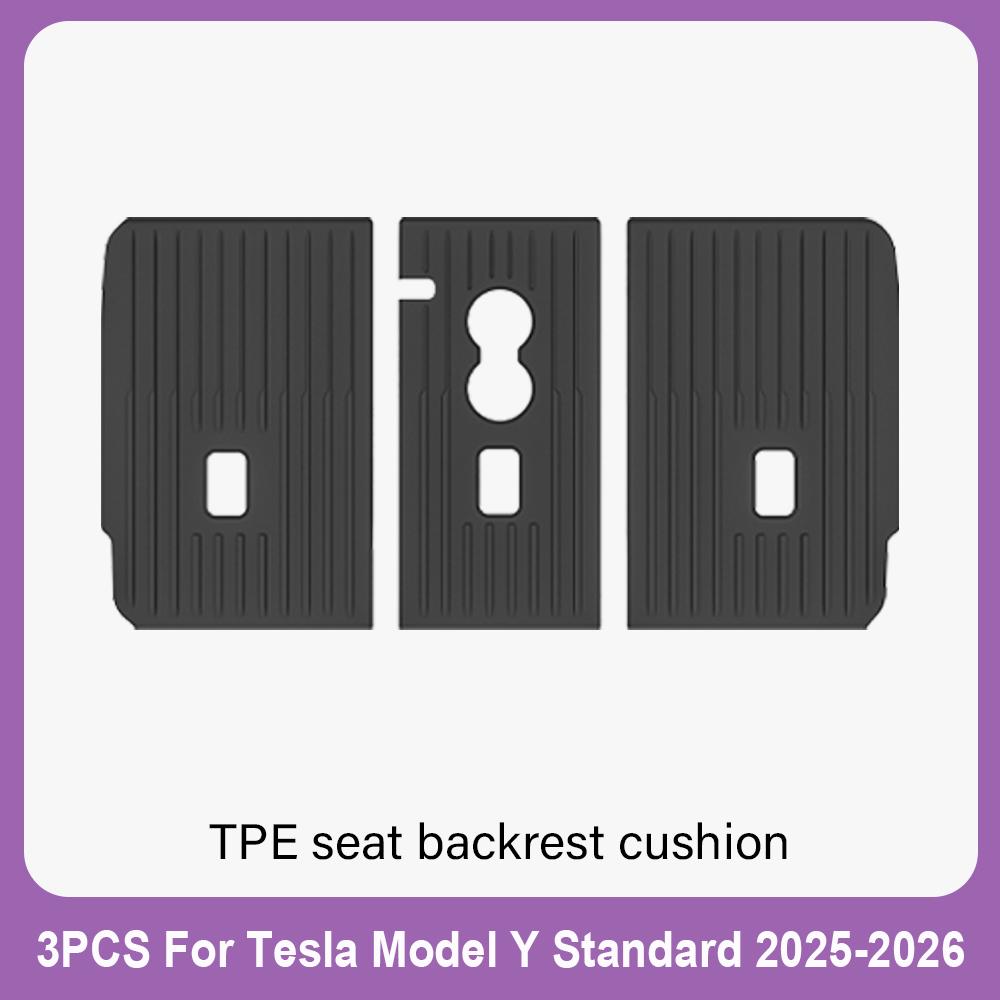 Tapis de sol en TPE écologiques pour Tesla Model Y Standard 2025 2026, inodores, sur mesure, antidérapants, faciles à nettoyer, tapis faciles