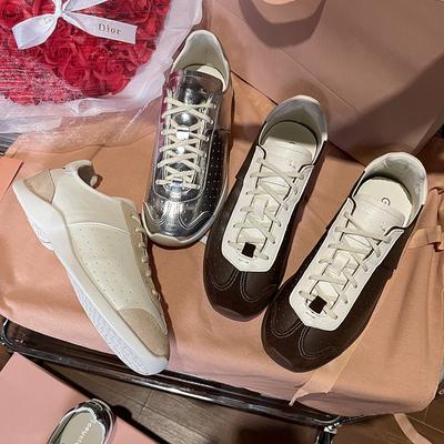 Балетные тапочки, женская обувь с мягкой подошвой, новые нишевые повседневные разноцветные женские кроссовки в стиле ретро