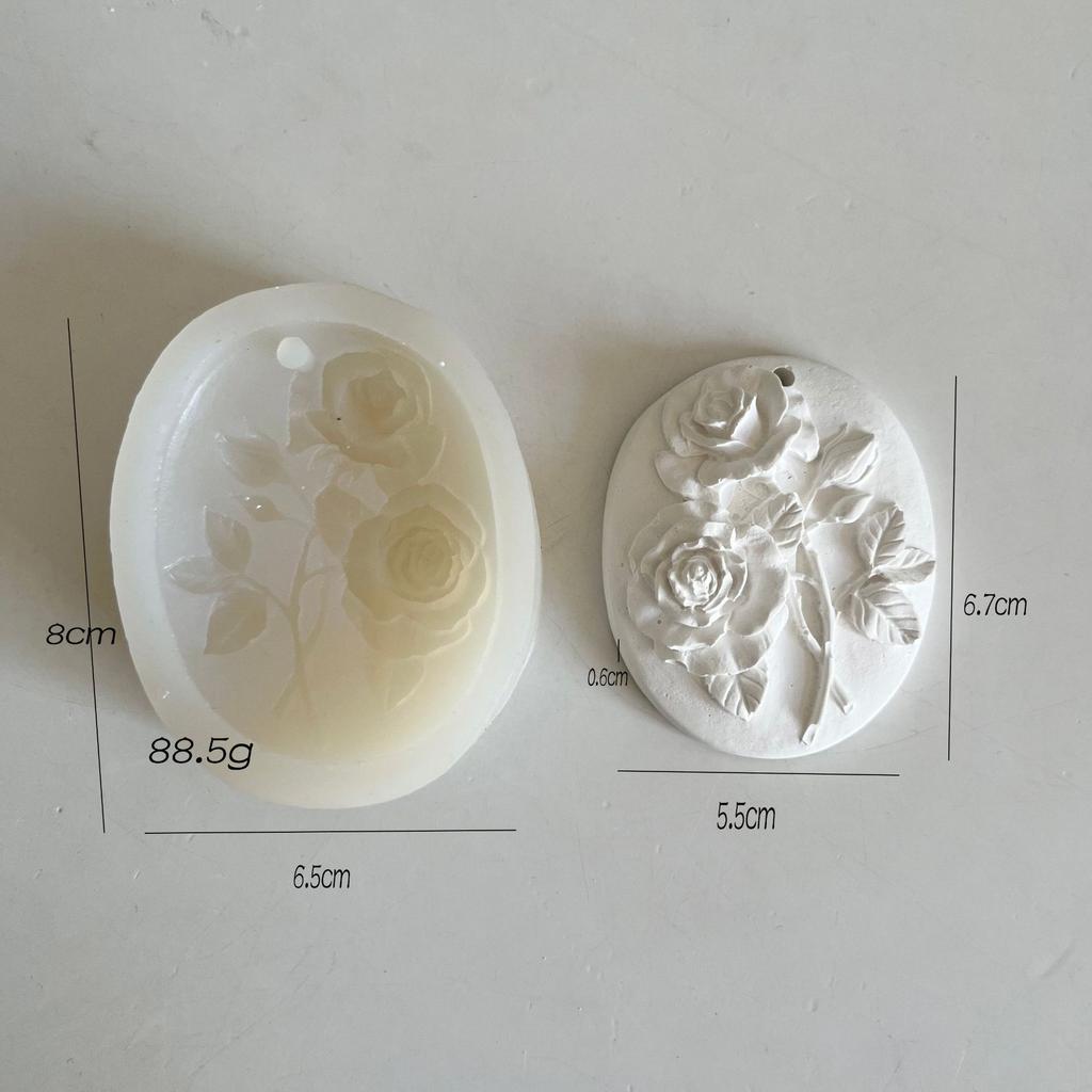 Силиконовая форма Цветок Бабочка DIY Подвеска Цветок Ароматерапия Гипсовый Орнамент Форма для Смолы Форма для Мыла Ручной Работы Форма для Выпечки