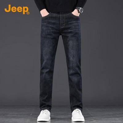 Мужские джинсы прямого кроя в стиле business casual