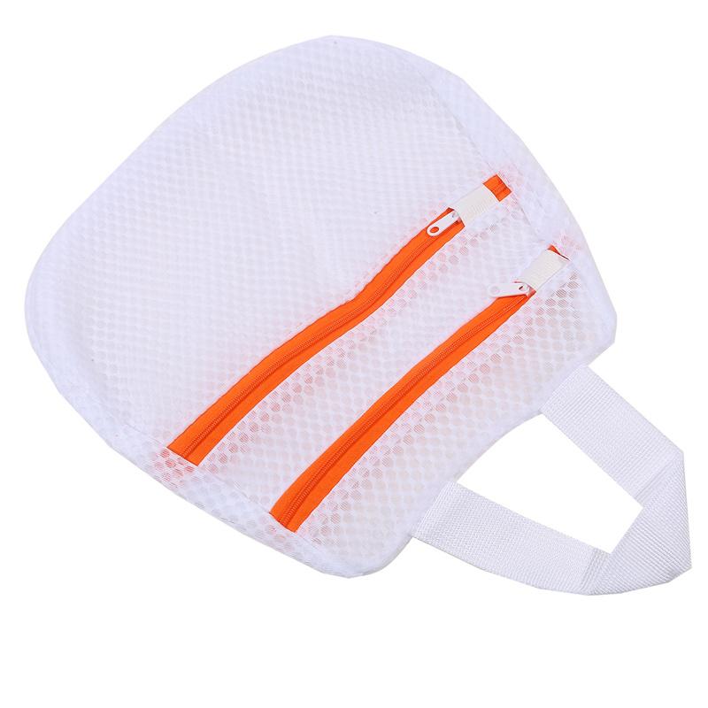 Сетчатые мешки для стирки на молнии, органайзер для стирки одежды в стиральной машине, переносные дорожные сетчатые мешки для белья