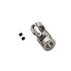 2.3/3/4/5/6/8/10/12mm Motor Connector Silver Joint Coupling Gimbal Shaft Coupler  for RC Car Boat