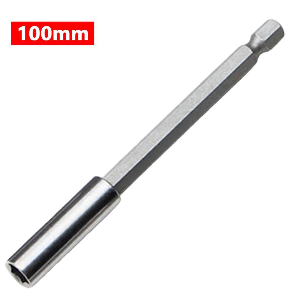 1/4" Quick Release Screwdriver Power Tools Extension Hex Shank Drill Bit Holder Extender Rod Socket
