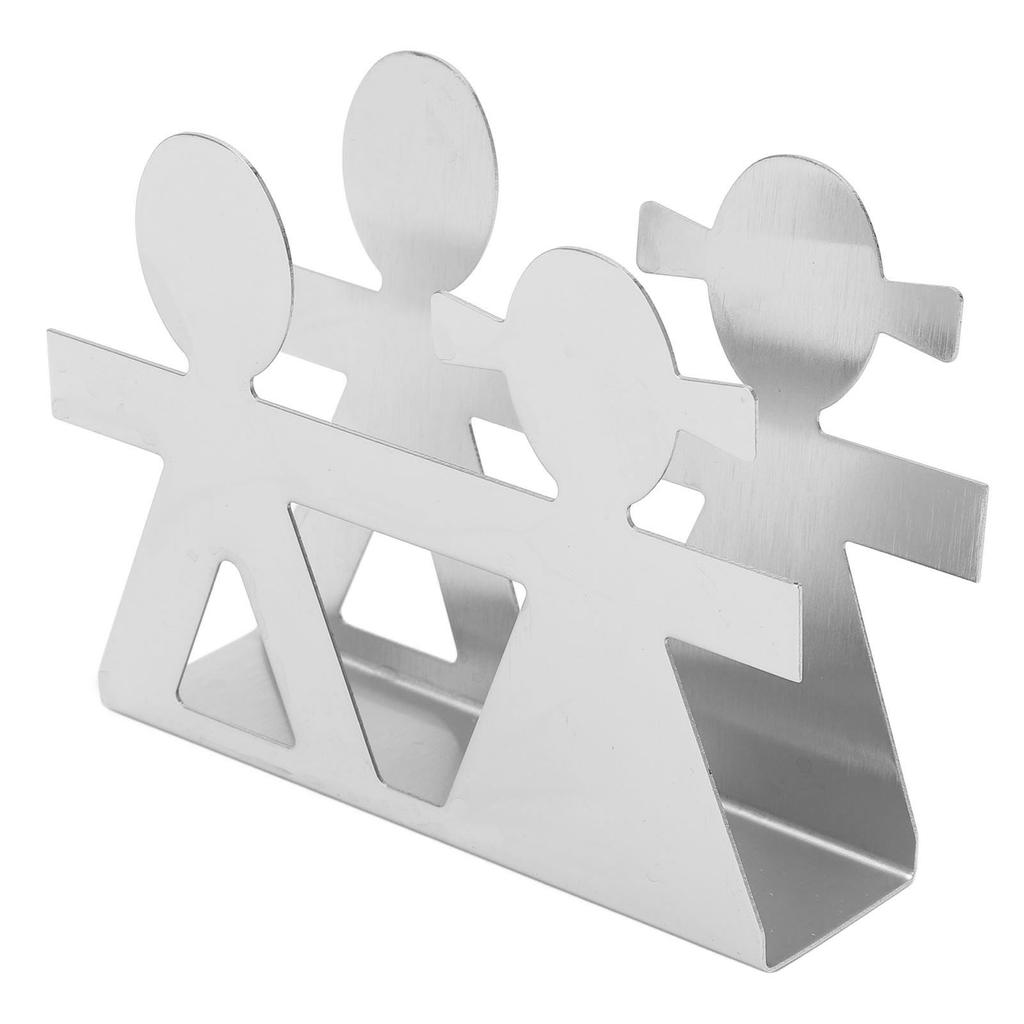 Процесс рисования держателя для салфеток, матовый полированный, пара, полый узор, держатель из нержавеющей стали для кухни