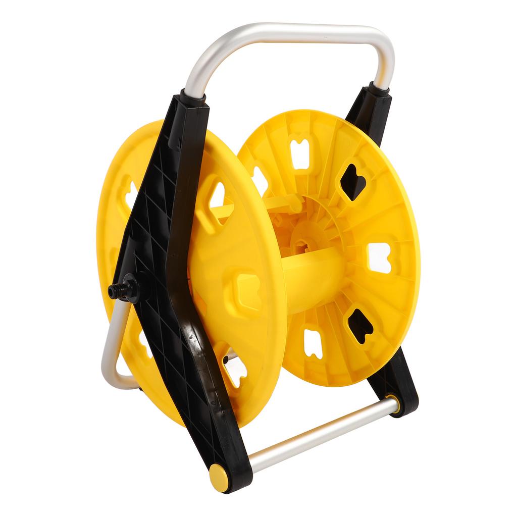 1/2 Inch Garden Hose Reel Portable Garden Hose Holder Holds 60m 197ft Water Pipes for Outside
