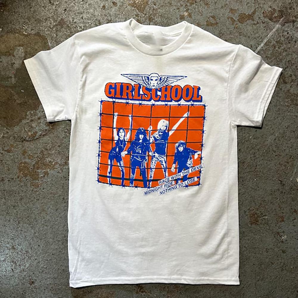 Rare GIRLSCHOOL Collection Album Band Gift For Fan S to 5XL Tshirt Unisex T-Shirt
