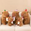 Fruit Tea Milk Cup Capybara Plush Toy Dolls Room Decoration Grape Carrot Cherry