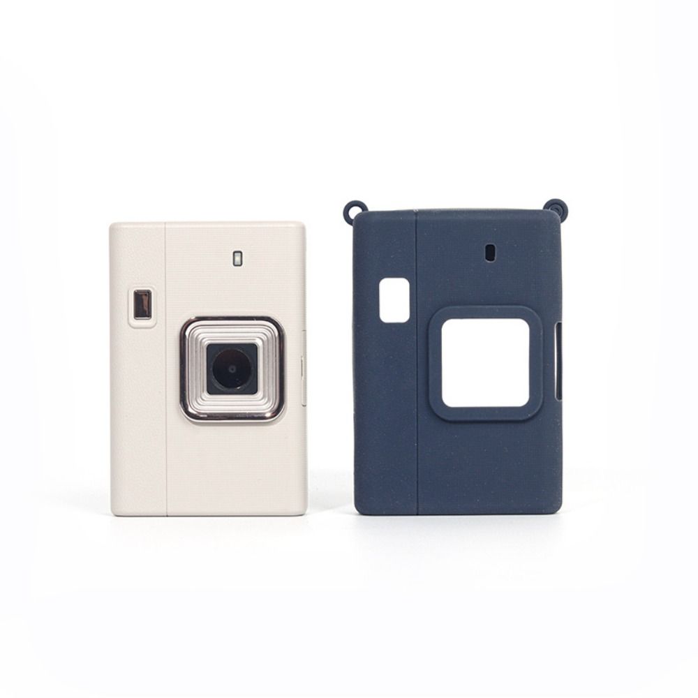 Solid Color Instant Camera Case Soft Sleeve Camera Protector for Fujifilm Instax mini Liplay+