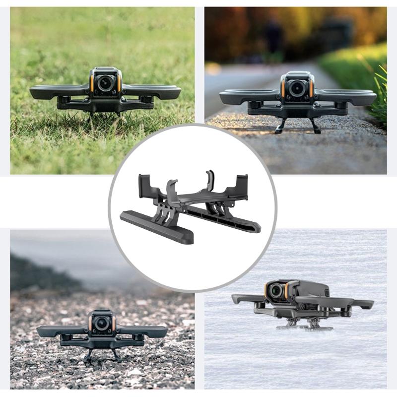 Folding Landing Gear Enhancing Aerial Photography for Avata 2 Unmanned Aerial Vehicle Shockproof Extender Height Support