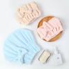 Bow French dry hair cap for women, super water absorption, quick drying, no blow washing, thickened cute shower cap, headtowel.