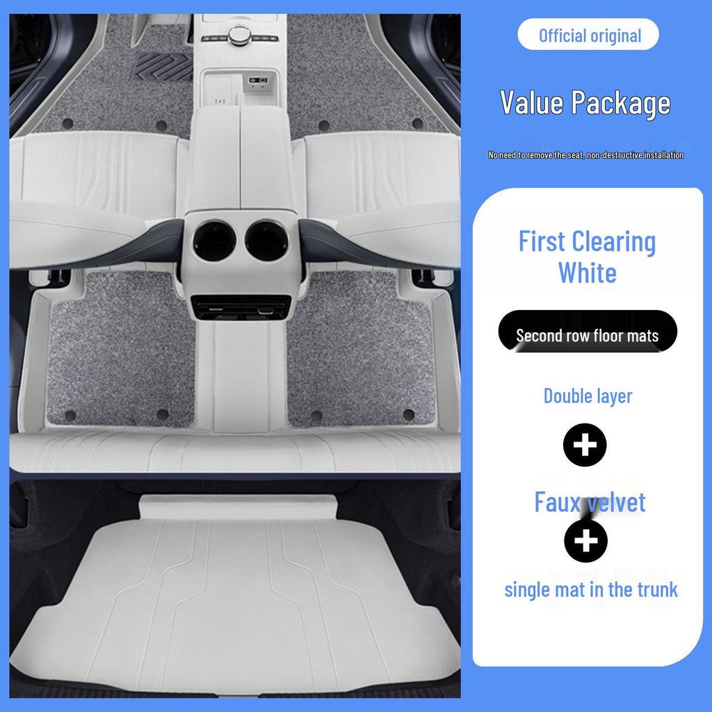 Экологичные кожаные напольные коврики для Geely Galaxy E8 – Полная защита салона