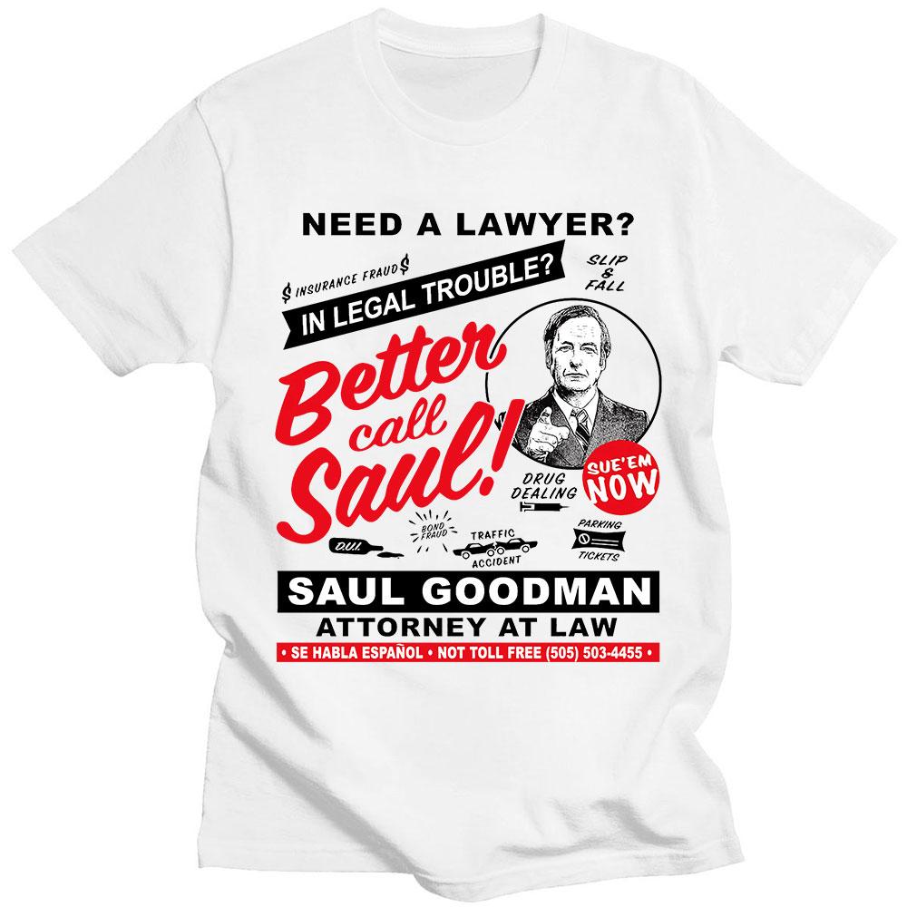 Heisenberg Breaking Bad Missing Sign T Shirt Better Call Saul Graphic Print T-shirts Men's Pure Cotton Short Sleeves Tee Shirt