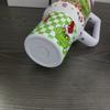 40oz/1200ML Christmas Grinch Tumbler with Handle and Straw For Sports or Travel