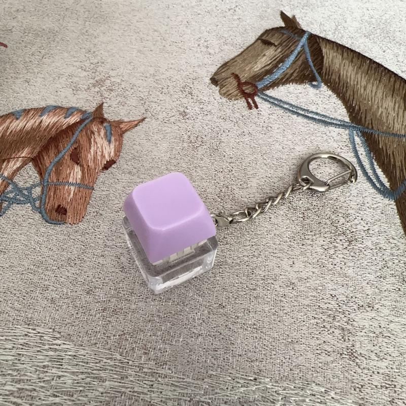 Светодиодная клавиатура брелок игрушка снятие стресса сделай сам кнопка палец колпачки для клавиатуры игрушка маленькие подарки маленькие гаджеты брелки