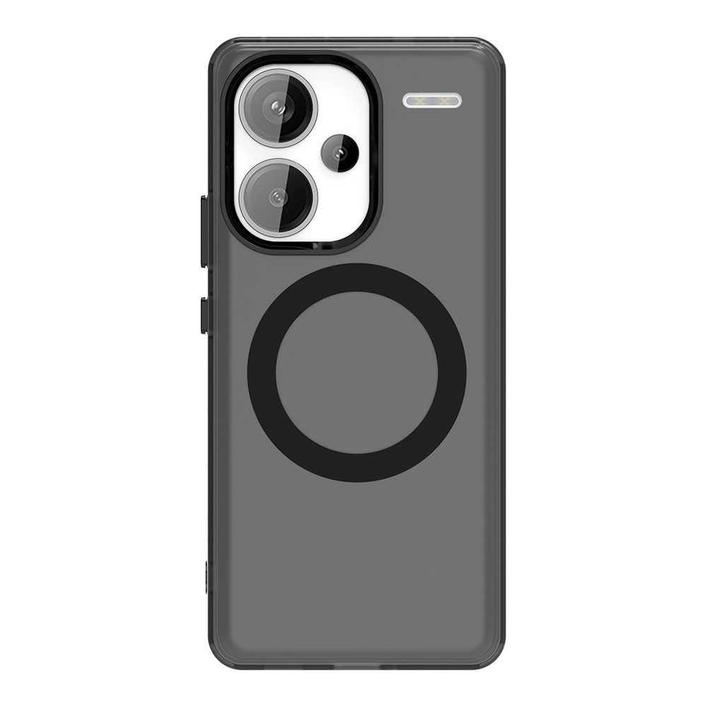 Чехол для Redmi Note 13 Pro Plus 5G, магнитный, для беспроводной зарядки, Funda Redmi Note 13 Pro+ Plus, Coque, матовый, полупрозрачный, задняя крышка из ПК