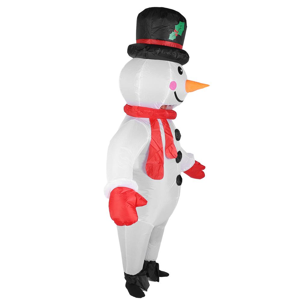 Надувной костюм снеговика 1,8 м, водостойкий, забавный костюм снеговика, надувной костюм для Хэллоуина, карнавалов, косплей-вечеринки