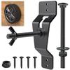 Wall Mount Spare Tire Carrier Bracket for Trailer, Enclosed Trailer Accessories 304 Stainless Steel Trailer Mount