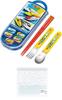 Plarail Trio Bento Chopstick Made In Dishwasher Takara Tomy Set Freezer Set, Chopsticks, Spoon, Fork, Case, Slide-out Type, Japan, Safe,