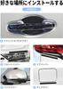 Ручка двери Toyota Harrier Последняя защита дверной ручки Совместима с Toyota Harrier HARRIER 30 80 60 65 Все углеволокно Царапины Истирание Лакокрасочное покрытие кузова Водонепроницаемый