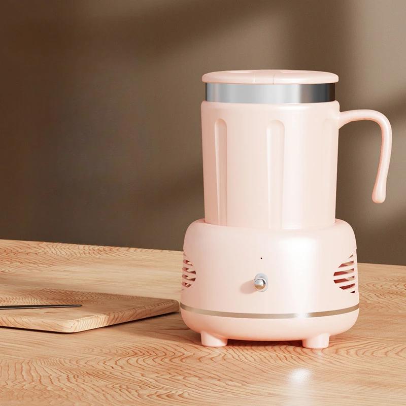 Portable Refrigeration Cup Beverage Cooler for Beer Car Fast Hot and Cold Drink Cup Drinks Barware Kitchen Dining Bar Home