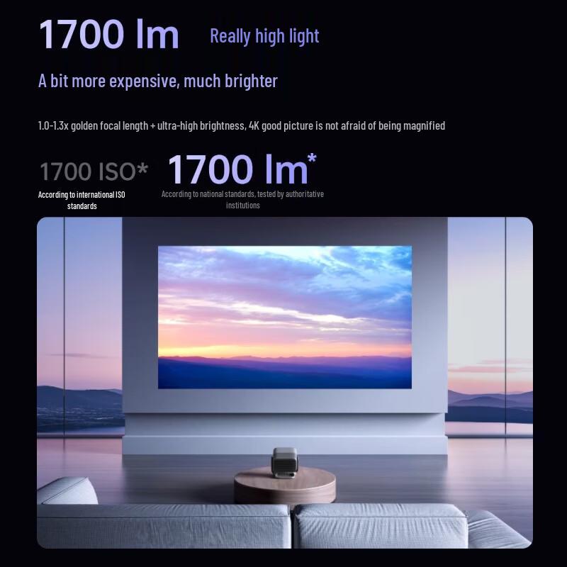 JMGO N3 Трехцветный лазерный 4K проектор с зумом (Китайская версия)