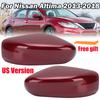 Крышка зеркала заднего вида для Nissan Altima 2013 2014 2015 2016-2018 Версия США Красная С защелкой Колпачок зеркала двери Автоаксессуары