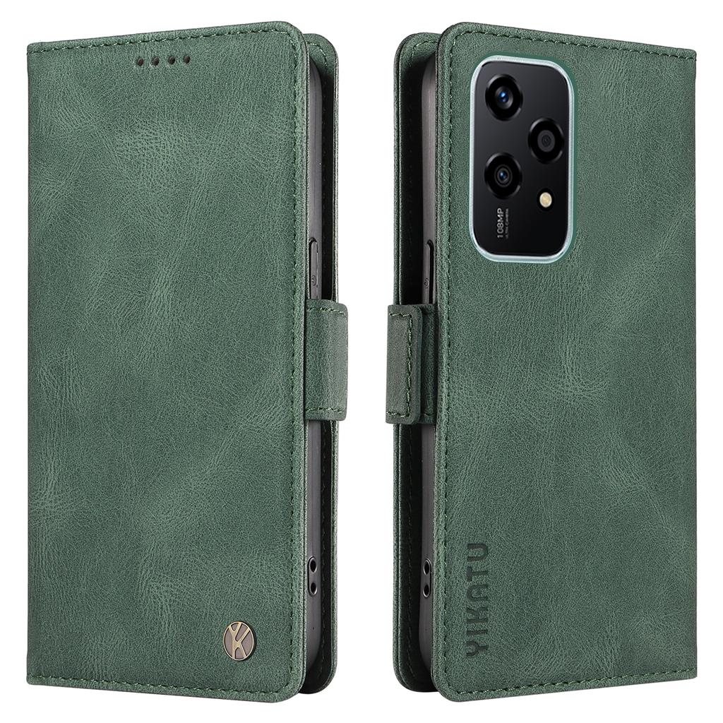 YIKATU YK-005 For Honor 200 Lite Case Card Holders Skin-Touch Leather Magnetic Clasp Phone Cover