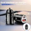Автомобильное зарядное устройство GLC GLB 30 Вт, USB-порты, быстрая зарядка, адаптер для Mercedes Benz AMG A C E Class W201 W210 W108 W204 W2