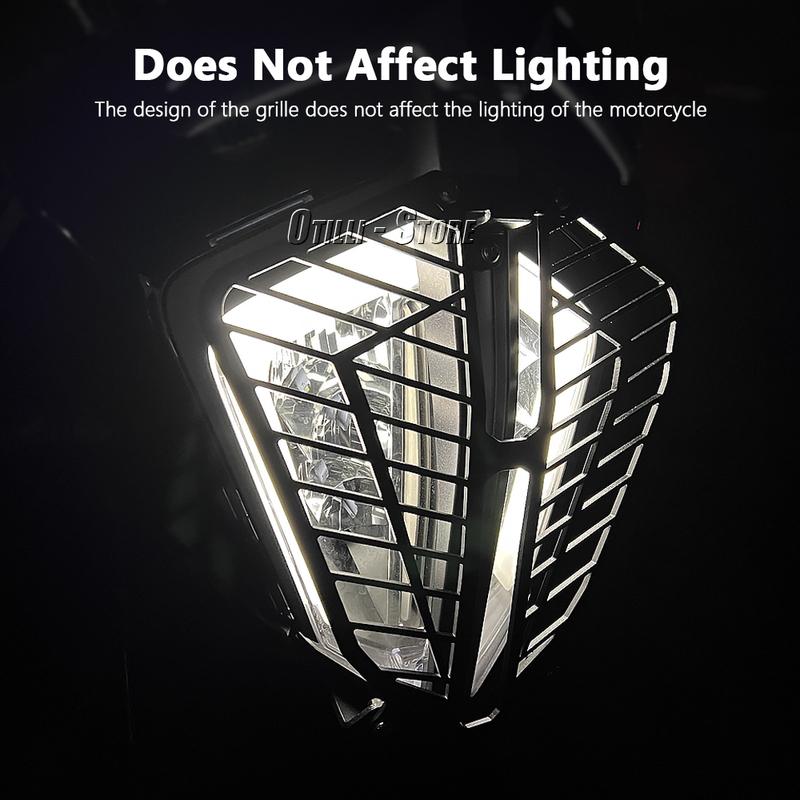 Motorcycle Accessories Front Headlight Grille Guard Cover Protector Decorative For 390 790 890 Adventure R S 2020-2023 890 SMT