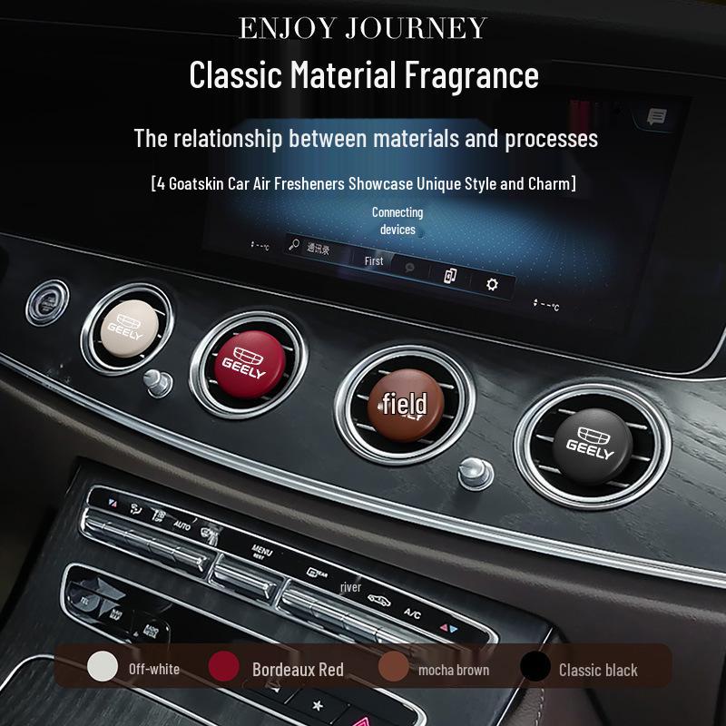 Автомобильный освежитель воздуха Geely для Xingrui, Emgrand, Boyue L, Xingyue L, Binyue - Премиальный парфюм в дефлектор