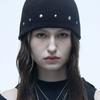 XANADU EDDY STUD BEANIE_BLACK