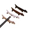 Shaped Dachshund Ceramic Cute Chopstick Rest Chopsticks Holder Tableware Rack Dinnerware Stand
