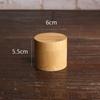 Portable Eco-friendly With Lid Jar Handmade Bamboo Tea Canister Organizer Container Storage Box
