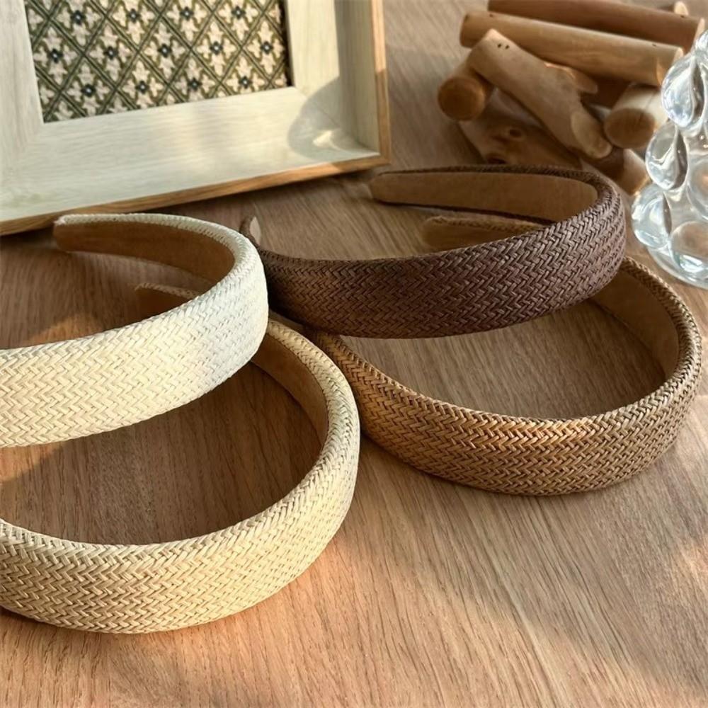 Solid Color Wide Edge Headband Wide Edge Women's Headband Fashion Hair Hoop Women