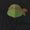 Teenage Mutant Ninja Turtles Unisex Adult Michelangelo Face T-Shirt