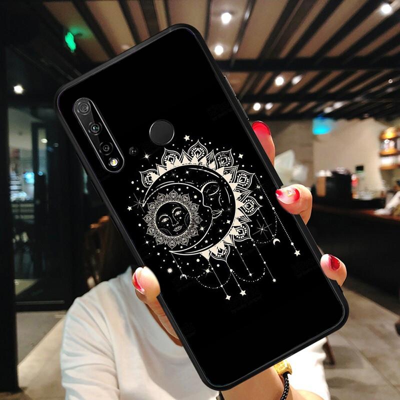 Волшебный чехол для телефона Sun Moon Witches Moon Tarot для Huawei P50 Pro P30 P40 Lite P40Pro P20 lite P10 Plus Mate 20 Pro Mate20 X